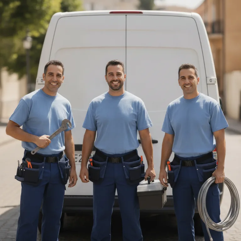 Fontanero equipo en Santa Lucia